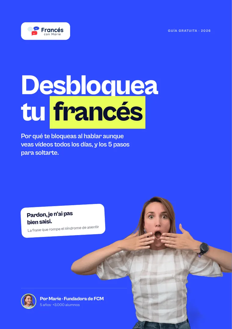 Portada de la guía Desbloquea tu francés